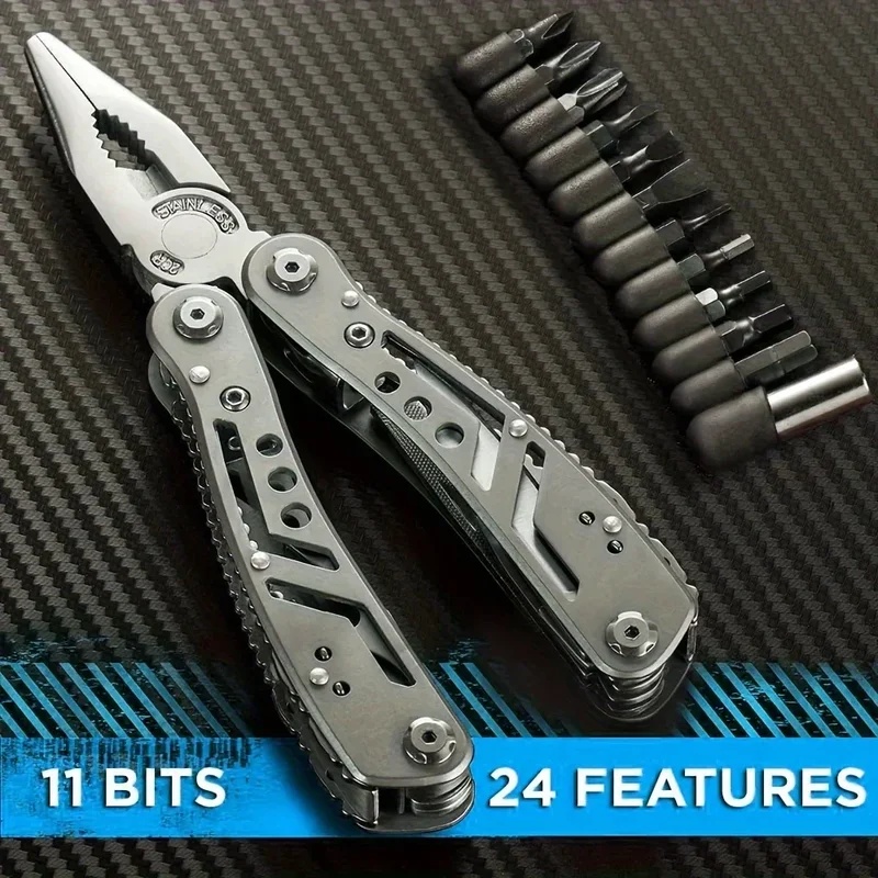 Multi Tool Plier - Herramienta Multifuncional 24 en 1 con
