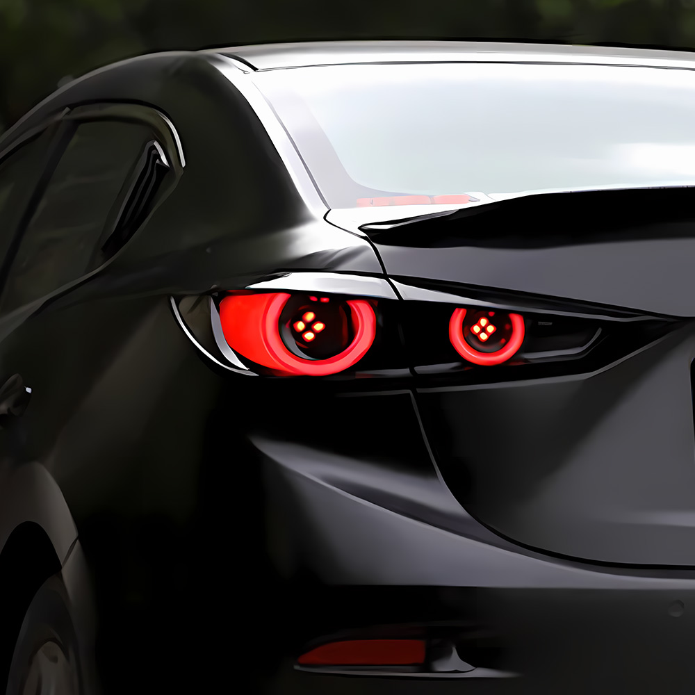 Para Mazda 3 Axela 2014-2018 c - Sos Light Strobe reseña y precio