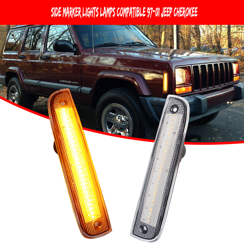 2 uds ámbar/blanco LED coche p - Signal Flare Kit reseña y precio
