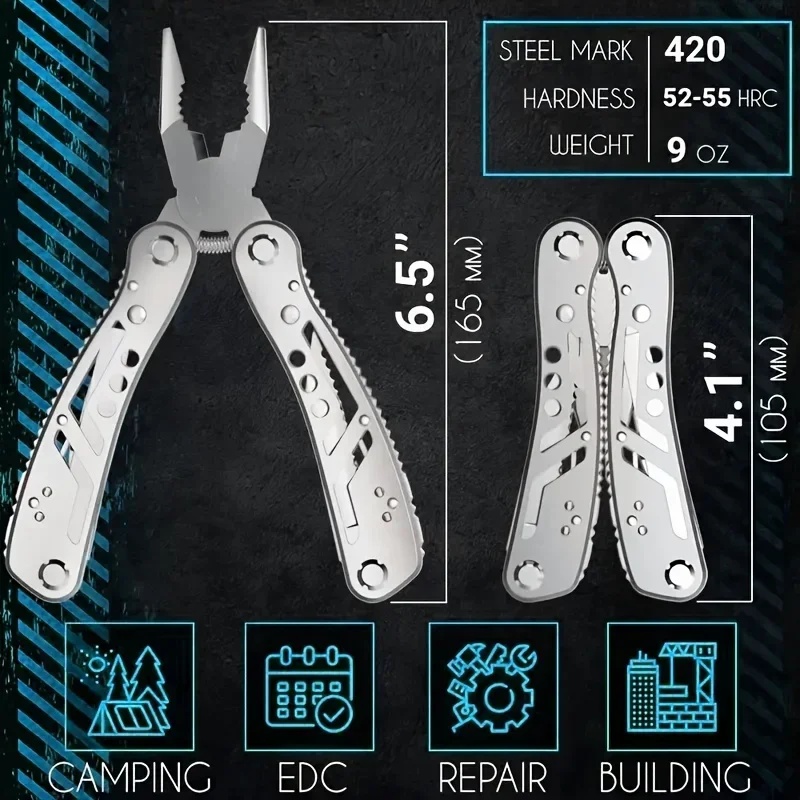 Herramienta Multifuncional 24  - Multi Tool Plier reseña y precio