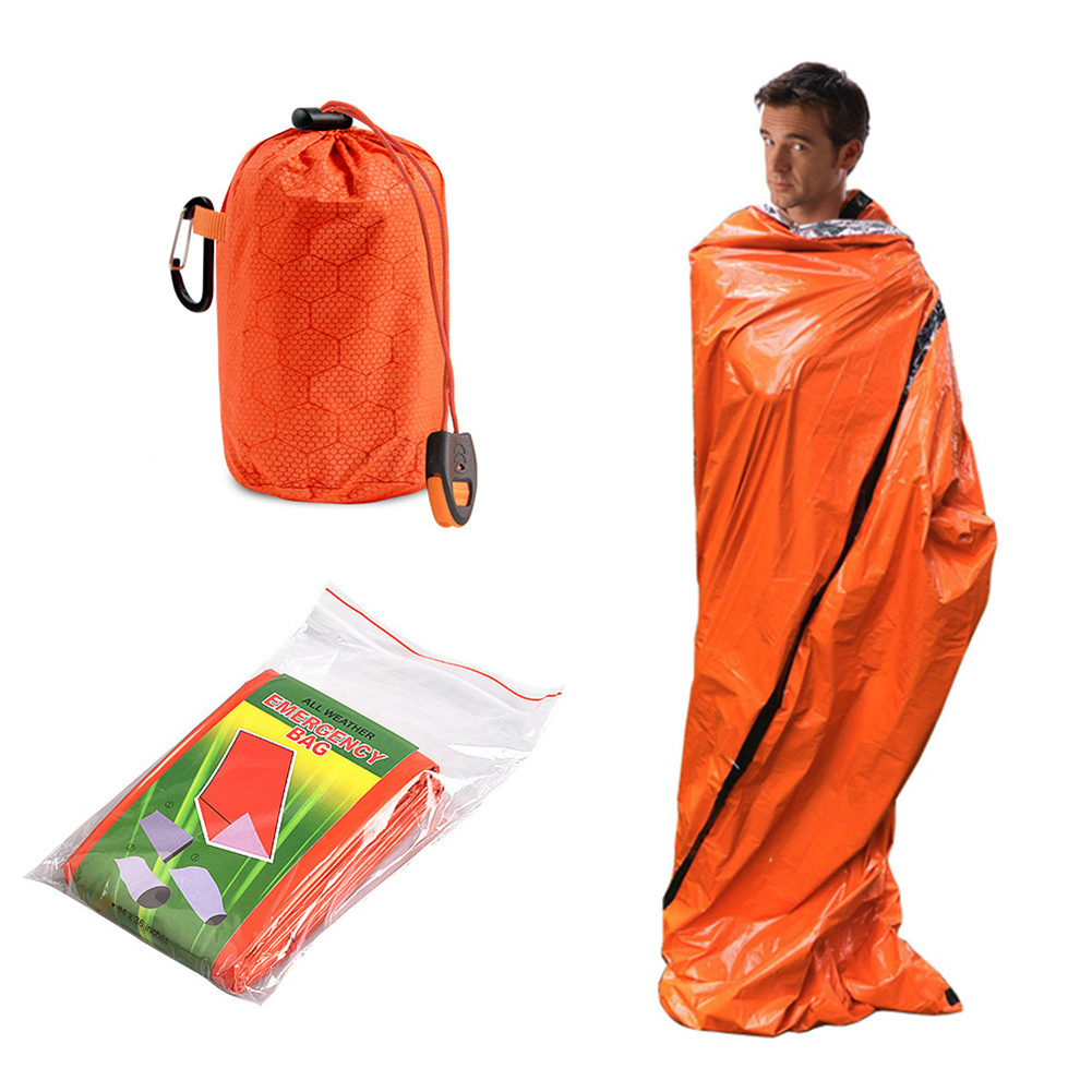 Saco de dormir térmico, colcho - Bivy Bag Emergency reseña y precio