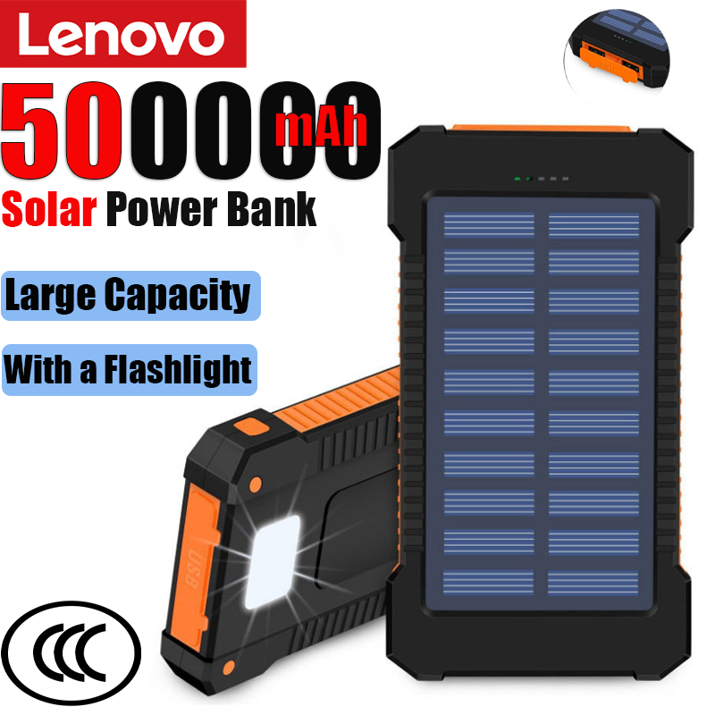 Batería Externa Portátil Lenov - Solar Emergency Charger reseña y precio