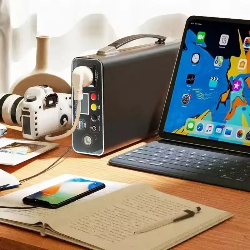 Central Eléctrica Portátil 300 - Solar Emergency Charger reseña y precio